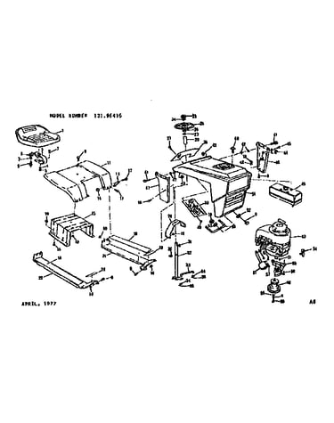 Seat and grill assembly
