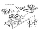 Craftsman 13196415 mower housing diagram