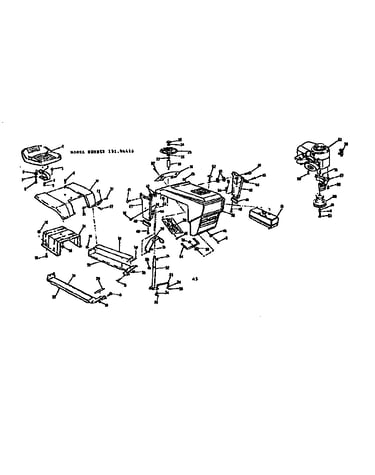 Grill and seat assembly