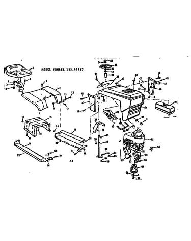 Grill and seat assembly