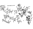 Craftsman 13196465 grill and seat assembly diagram