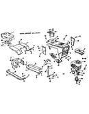 Grill and seat assembly