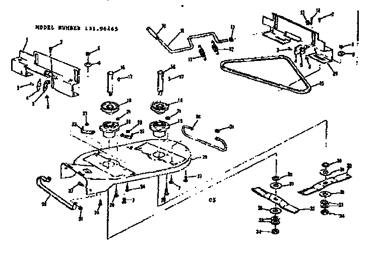 MOWER HOUSING