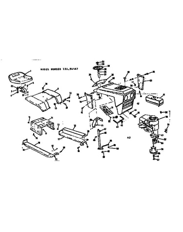 Grill and seat assembly