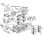 Craftsman 13196616 mower deck diagram