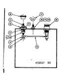 Connection and outlet box cover assembly
