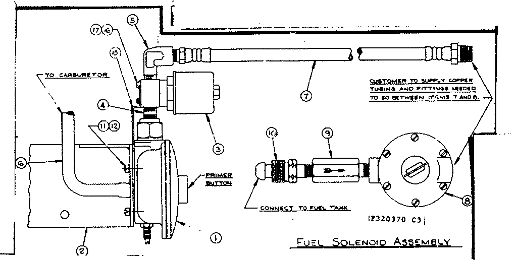 Fuel solenoid assembly