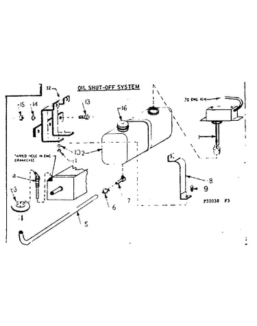 Oil shut-off system