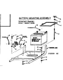 Battery mounting assembly