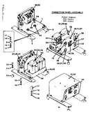 Connection panel assembly