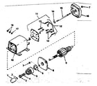 Craftsman 502255644 starter motor no. 33605 diagram