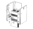 Kenmore 867762321 furnace body diagram