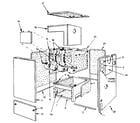 Kenmore 229963620 non-functional replacement parts diagram