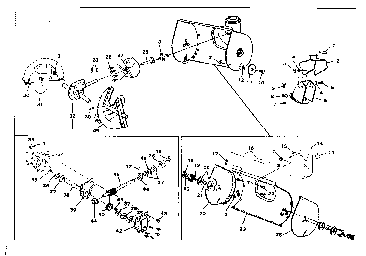Auger housing assembly