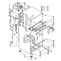 Kenmore 1068748331 cabinet parts diagram