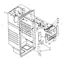 Kenmore 1068748331 liner parts diagram