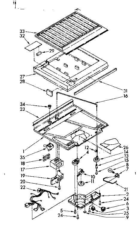 COMPARTMENT SEPARATOR PARTS