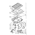 Kenmore 1068748362 compartment separator parts diagram