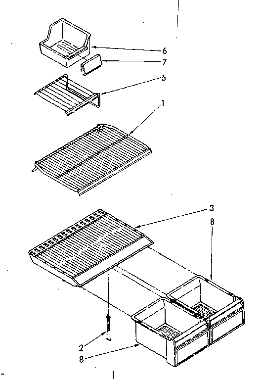 Shelf parts