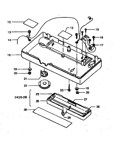 Case lower assembly