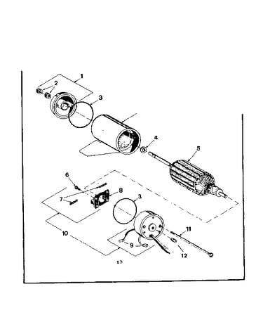 Electrical motor assembly