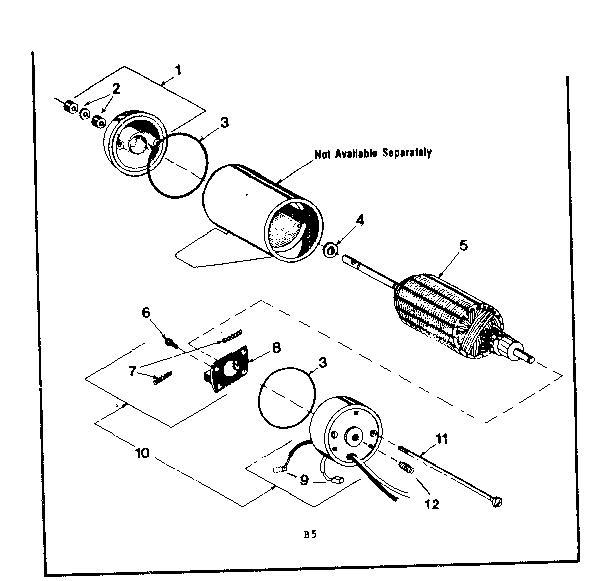 Electrical motor assembly