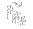 Kenmore 11086610100 cabinet parts diagram