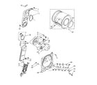 Kenmore 11086610100 bulkhead parts diagram