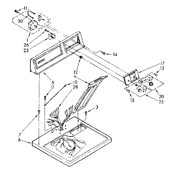 TOP AND CONSOLE PARTS