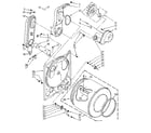 Kenmore 11087610100 bulkhead parts diagram