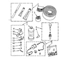 Kenmore 1068732991 compressor start kit and sealants diagram