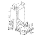 Kenmore 1068566960 cabinet parts diagram