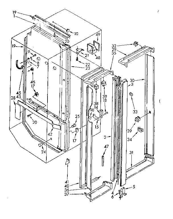 BREAKER AND PARTITION PARTS