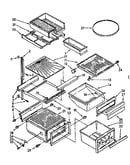 Refrigerator interior parts