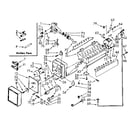 Kenmore 1068566960 icemaker parts diagram