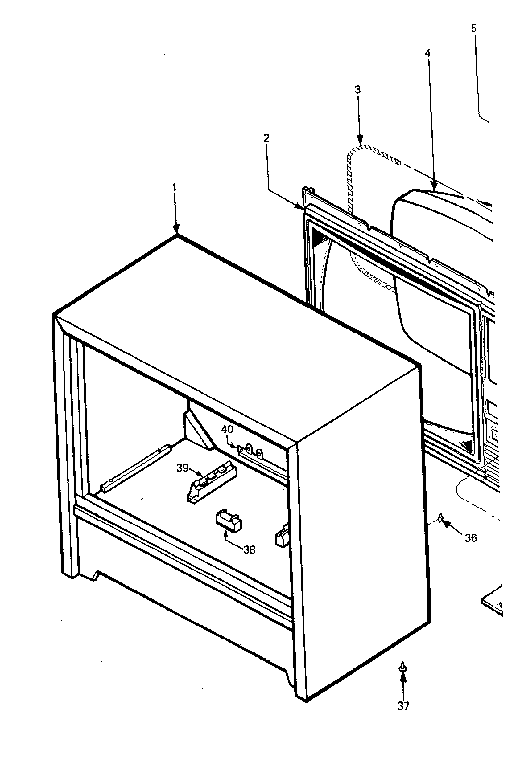 CABINET PARTS LIST