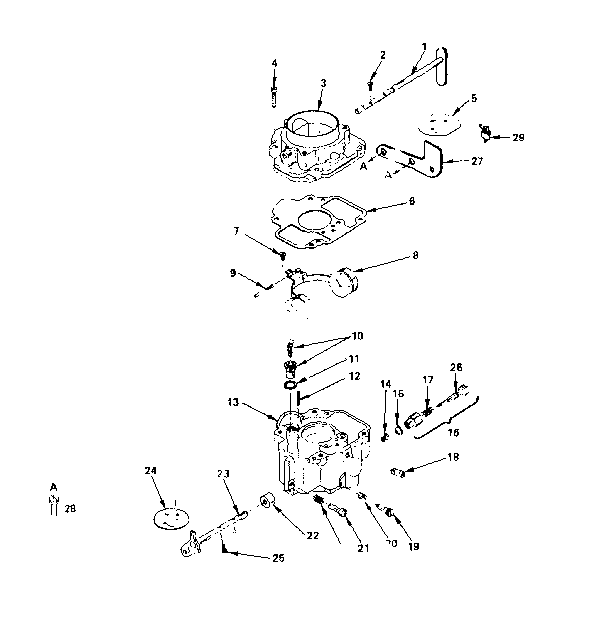 CARBURETOR PARTS GROUP