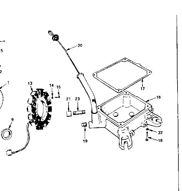 OIL BASE AND GEARCASE GROUP