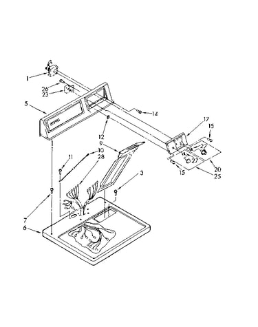 Top and console parts