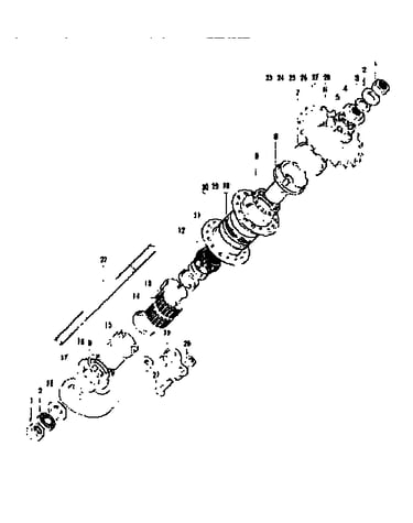 Coaster brake parts list