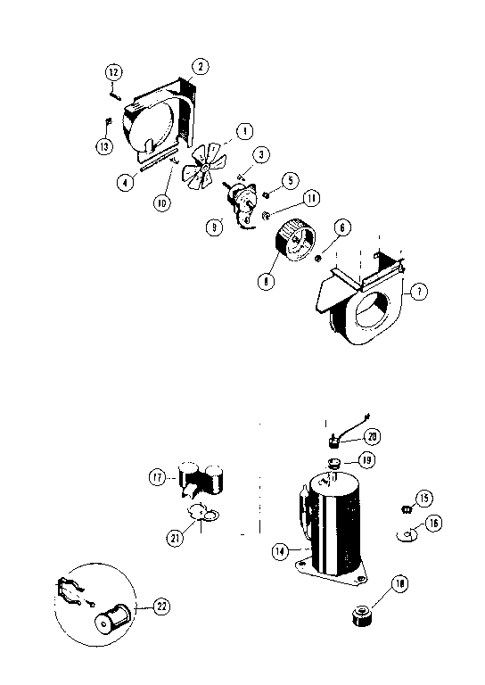 Air handling and compressor
