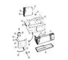 Kenmore 2538765080 electrical system and unit diagram