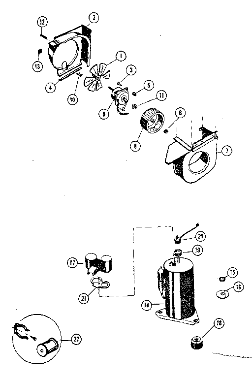 Air handling and compressor parts