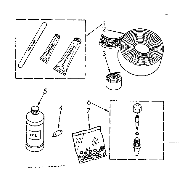 Optional parts (not included)