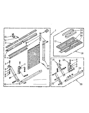 Accessory kit parts