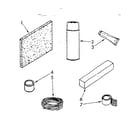 Kenmore 1068751880 optional parts (not included) diagram