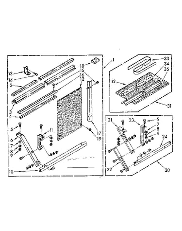 Accessory kit parts