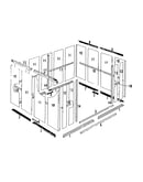 Floor frame and wall assembly