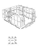 Floor frame and wall assembly