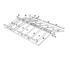 Kenmore 14368827 roof assembly diagram